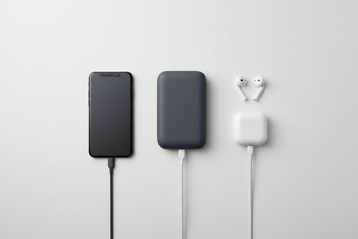 Xiaomi Power Bank - Flat Lay