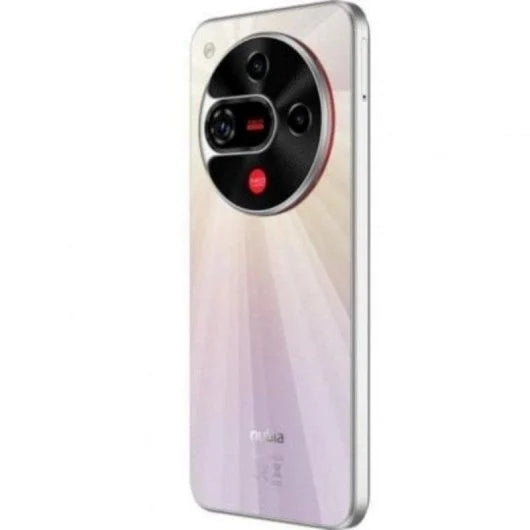 Nokia phone with gradient design on a white background