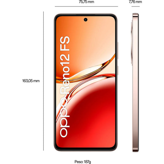 OPPO Reno 12F 5G | 8GB + 512GB | Cámara IA de 50 MP | Smartphone
