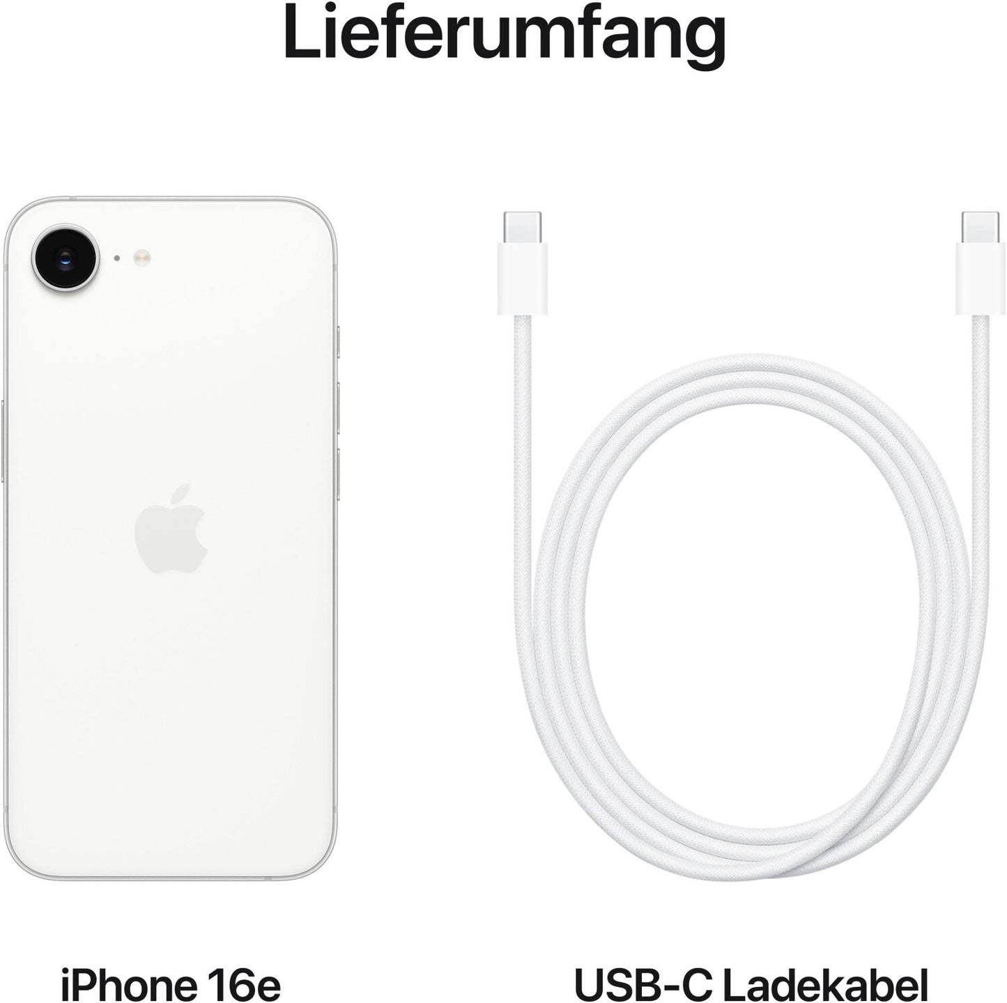 Apple iPhone 16e White – Used Like New | 100% Battery | Only 9 Charge Cycles | Physical SIM