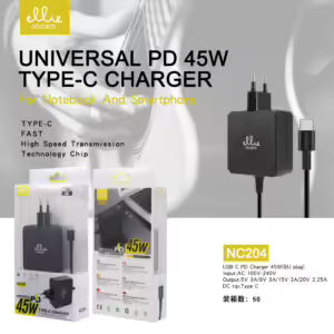Cargador USB-C universal Ellie Tech NC204 PD de 45W