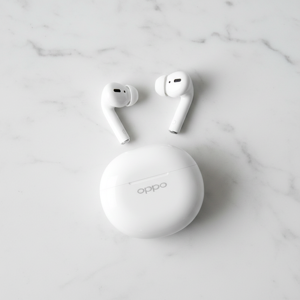 Enco Buds2 – Flat Lay