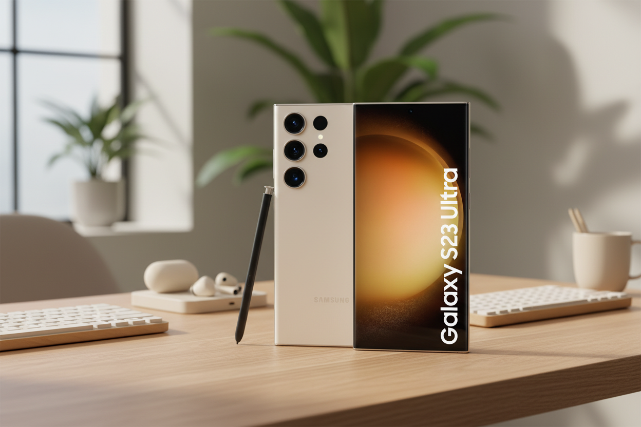 Galaxy S23 Ultra - Lifestyle Desk