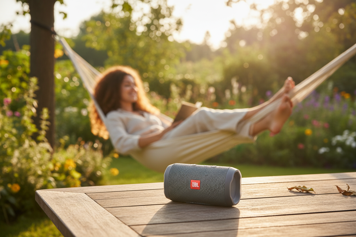 JBL Flip Essential 2 garden lifestyle