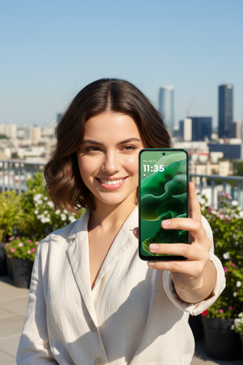 Moto G35 5G - Selfie camera