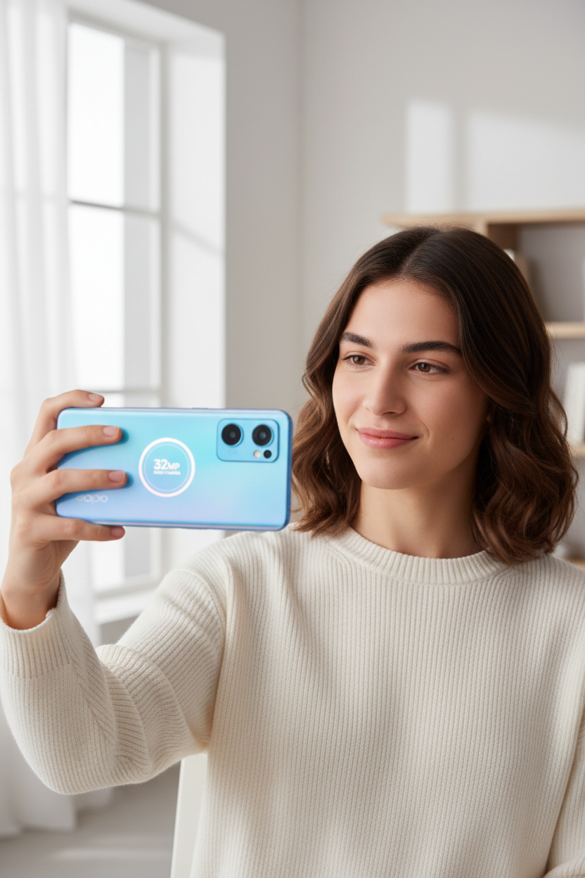 OPPO Reno 7 5G - Selfie Demo