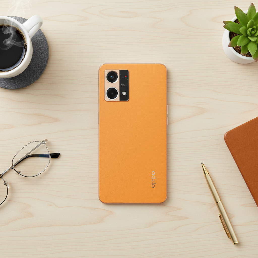 OPPO Reno 7 – Flat Lay