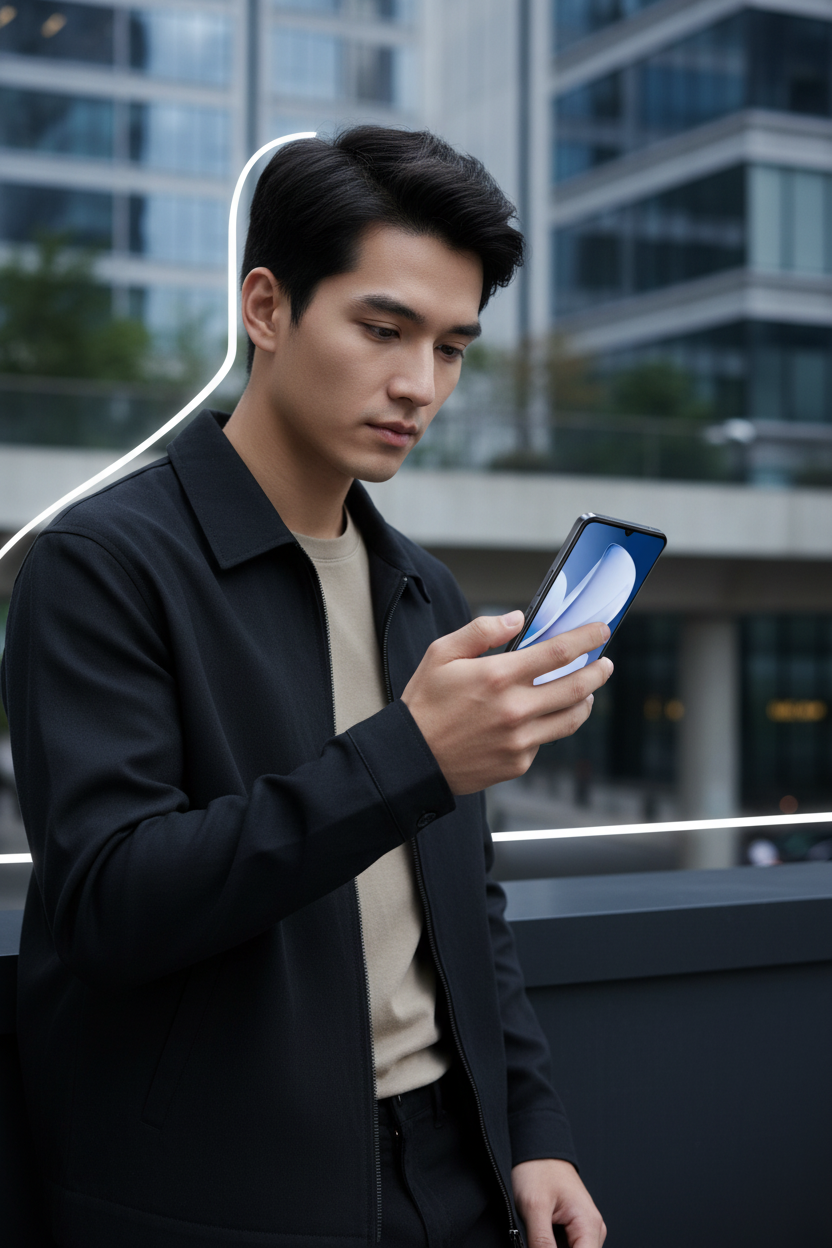 Realme Note 70T - Model Demo 1