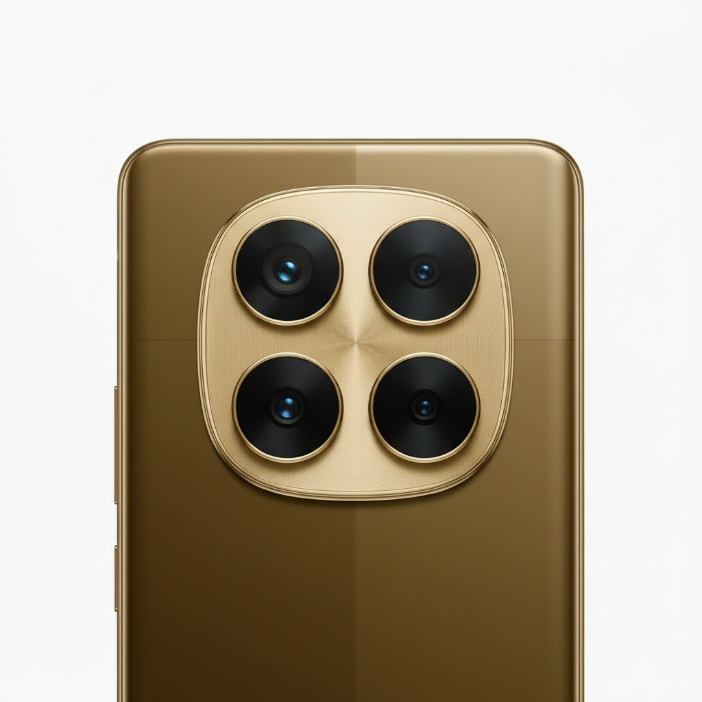 Redmi Note 14 Pro 5G – Dark Gold Camera Detail
