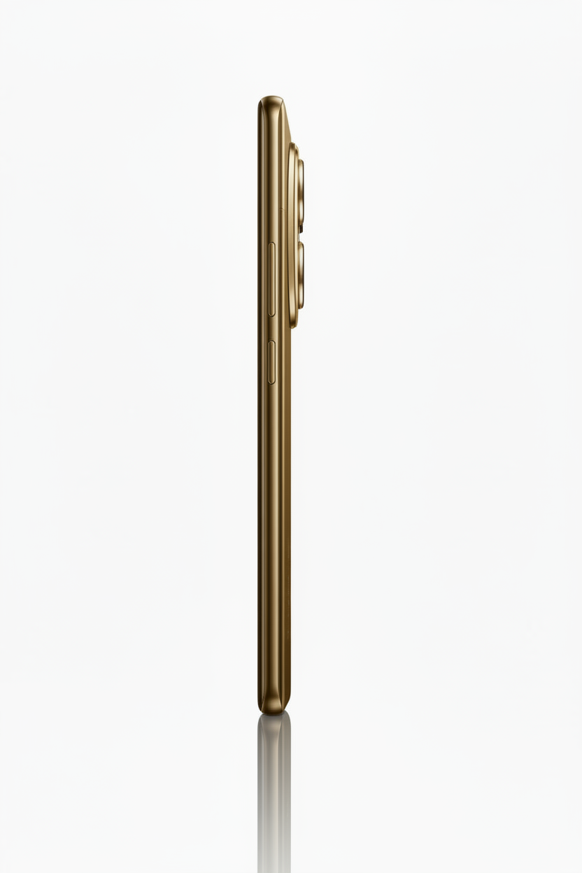 Redmi Note 14 Pro 5G – Dark Gold Side