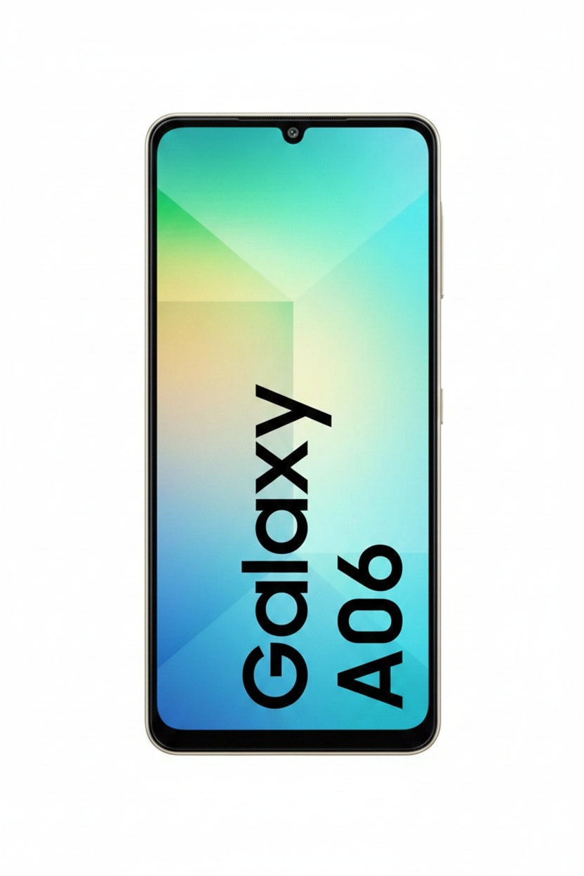 Samsung Galaxy A06 Gold Front