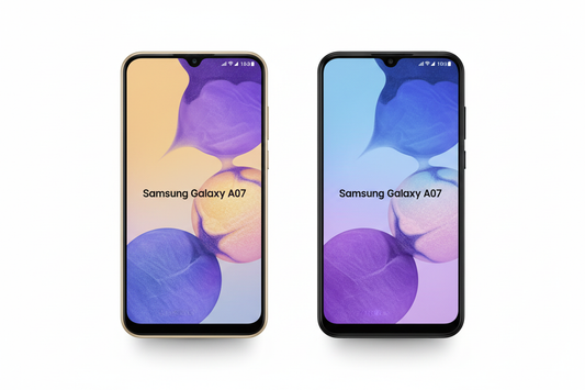 Samsung Galaxy A07 Color Comparison
