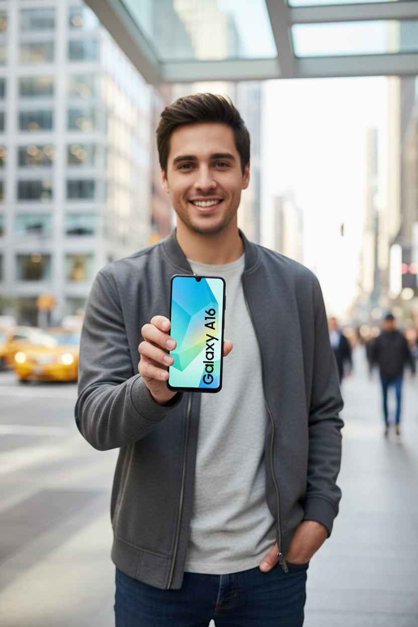Samsung Galaxy A16 – Male Model