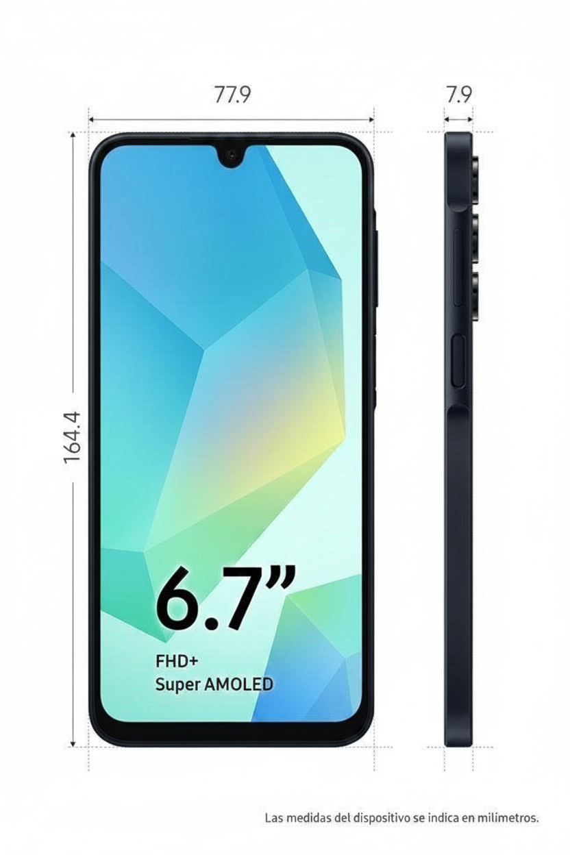 Samsung Galaxy A16 – Side Profile