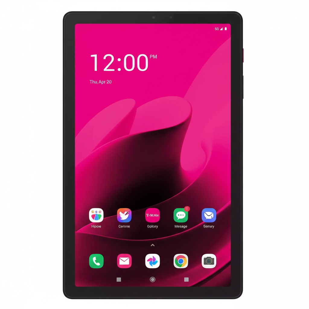 T-Tablet flat lay