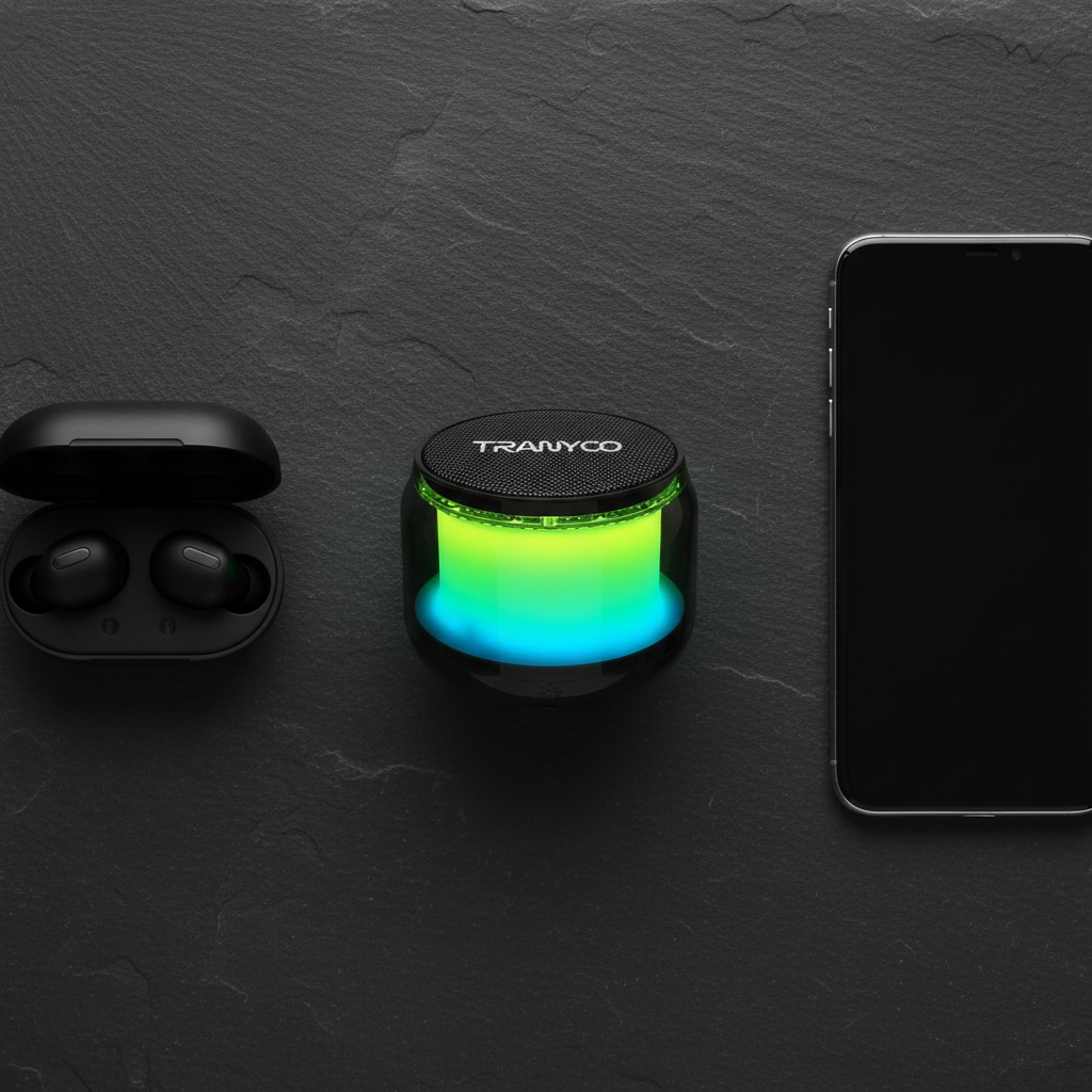 Tech flat lay